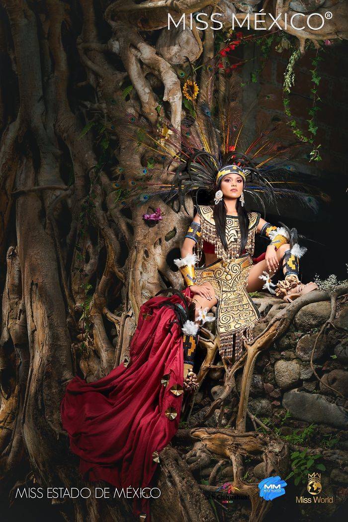 2020 “Miss Mexico” Contestants In National Dresses