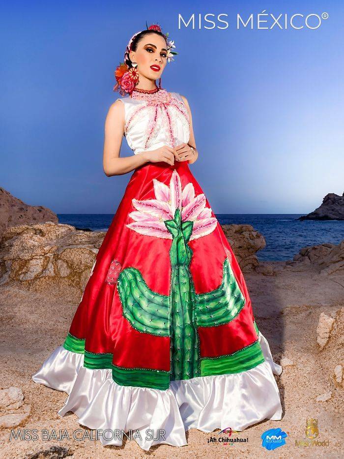 2020 “Miss Mexico” Contestants In National Dresses