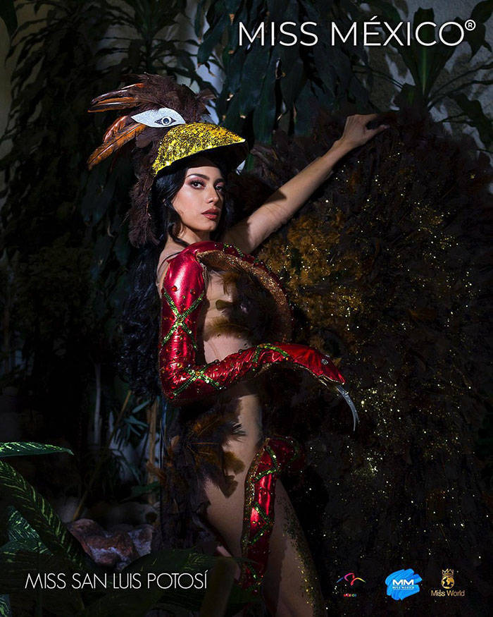 2020 “Miss Mexico” Contestants In National Dresses