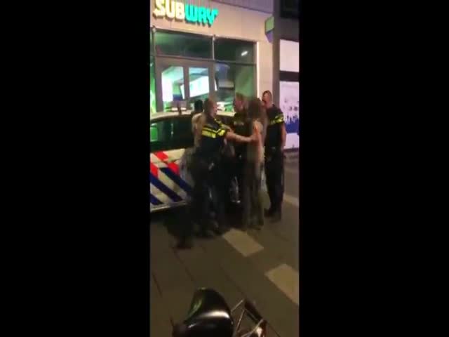 Hitting A Cop
