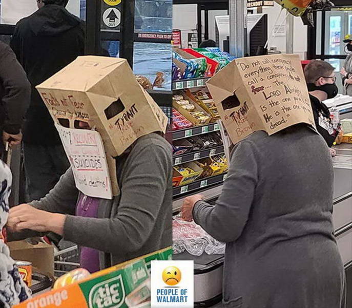 “Walmart” Visitors Are Very Special…