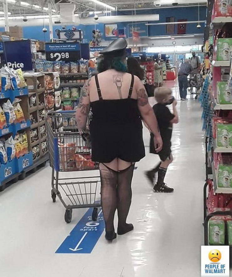 “Walmart” Visitors Are Very Special…