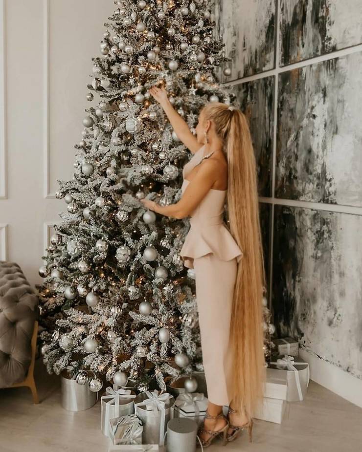 Meet Ukrainian Rapunzel, Whose Hair Is 1.8 Meter Long