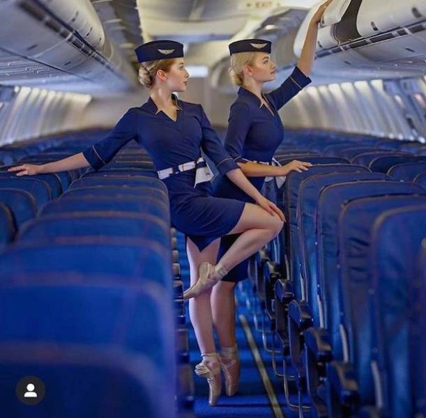 Let’s Fly With These Hot Flight Attendants!