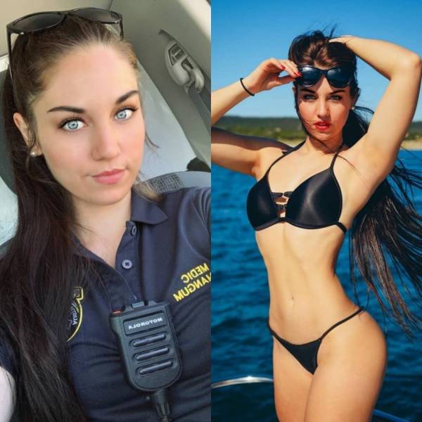Sexy Girls With And Without Their Uniforms