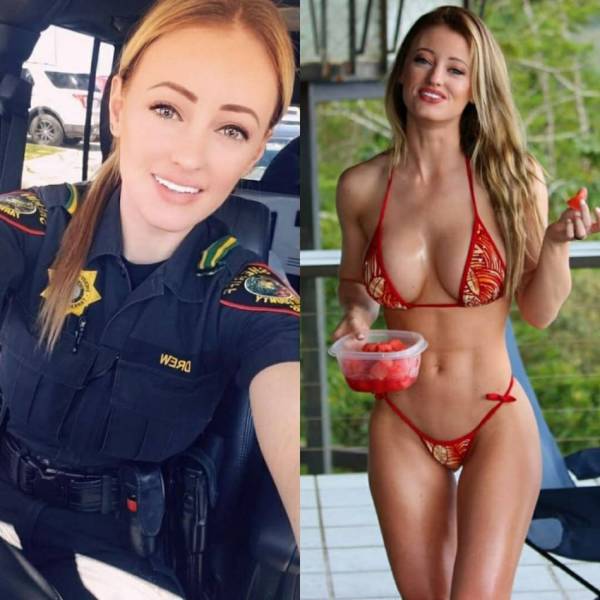 Sexy Girls With And Without Their Uniforms