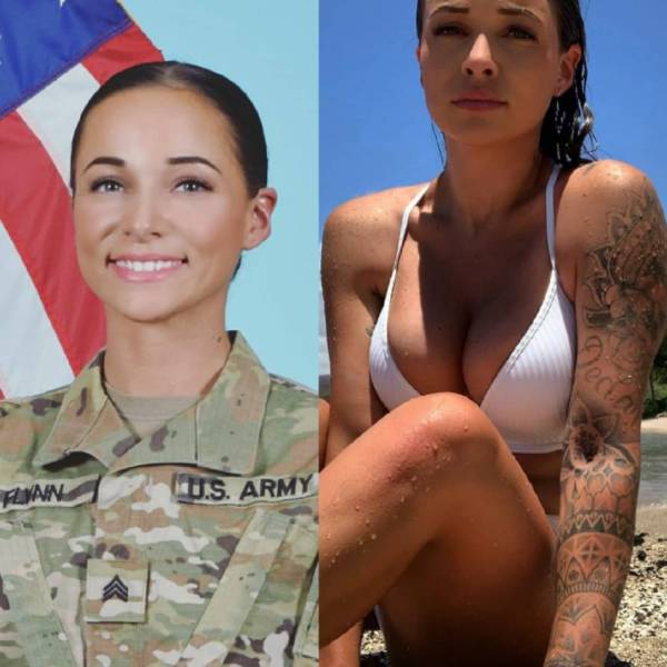 Sexy Girls With And Without Their Uniforms