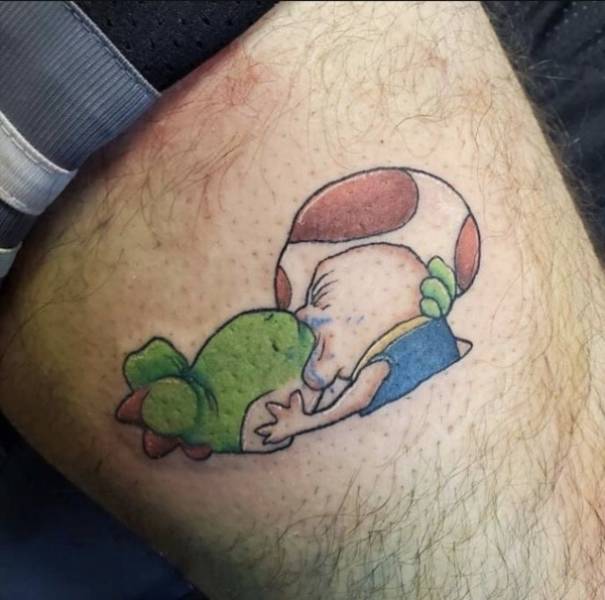 These Tattoos Are Pretty Bad…
