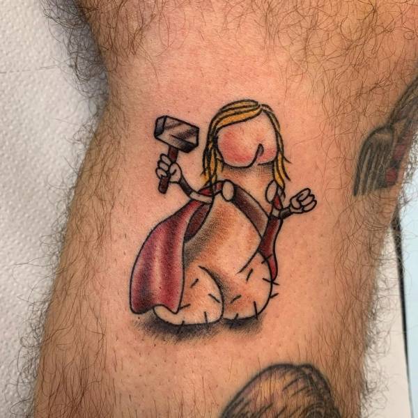 These Tattoos Are Pretty Bad…