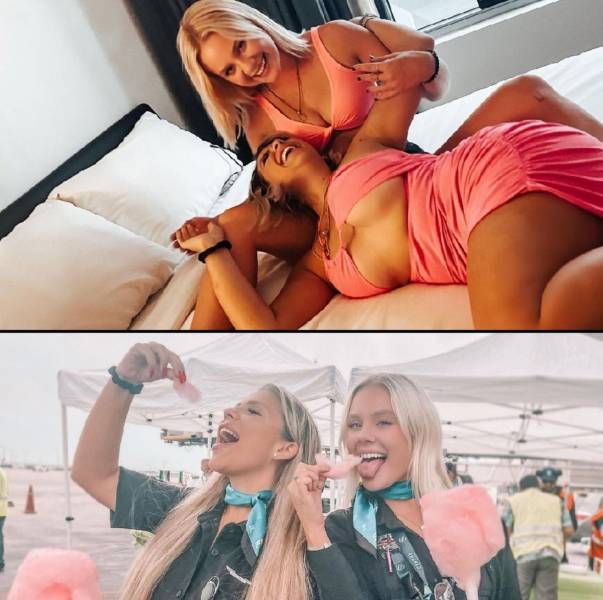 These Sexy Flight Attendants Don’t Need Their Uniforms!