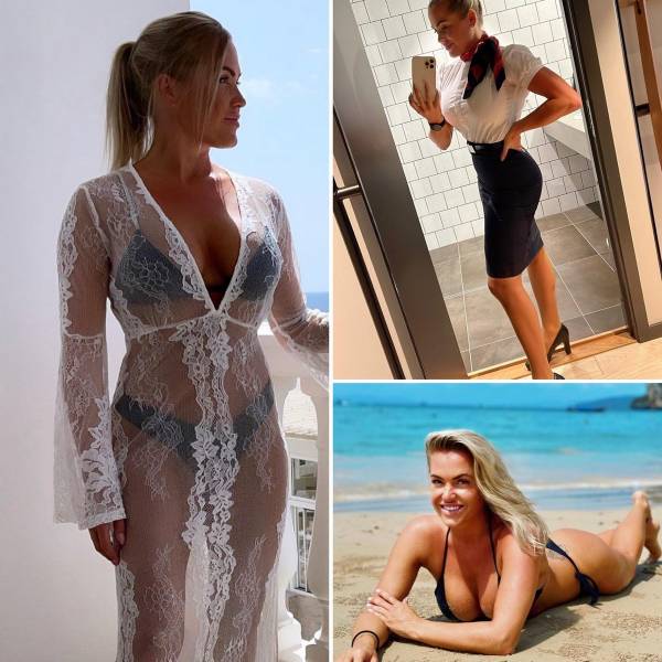 These Sexy Flight Attendants Don’t Need Their Uniforms!