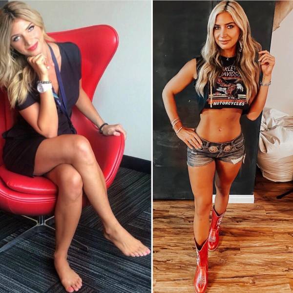 These Sexy Flight Attendants Don’t Need Their Uniforms!