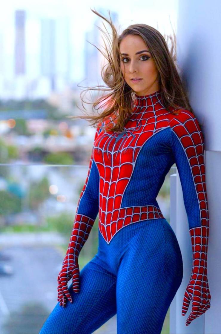 These Are Some Hot Spider-Girls!