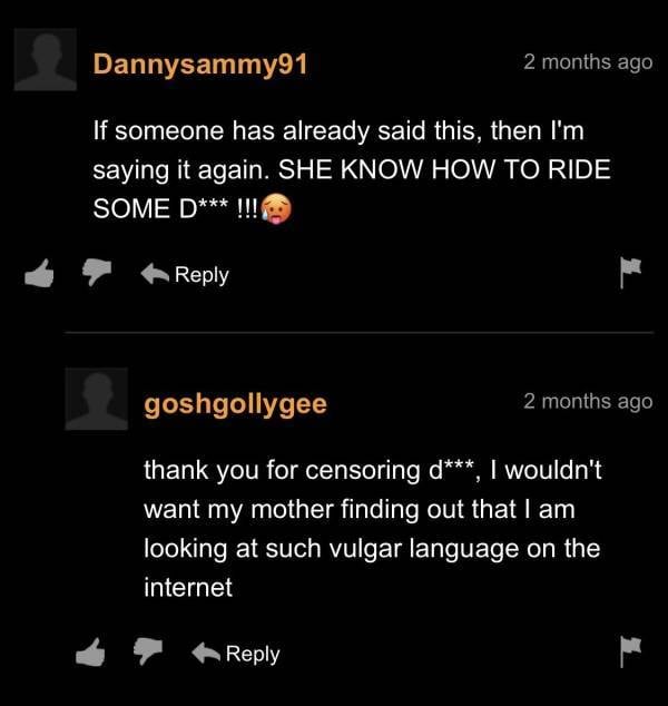 “PornHub” Comments Are Very Special…