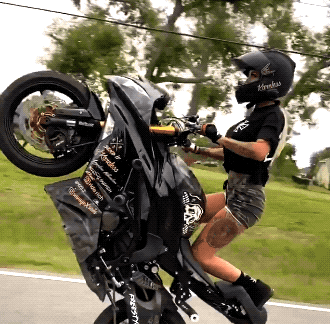 Sam Cook, Hotness On Two Wheels!