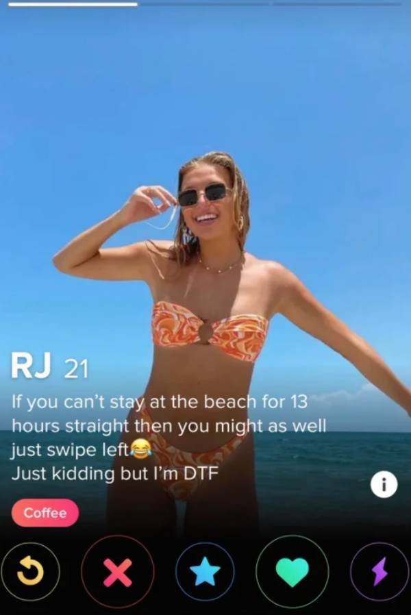 “Tinder” Doesn’t Even Know What Shame Is…