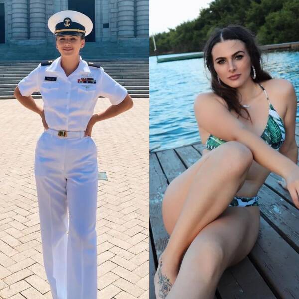Hot Girls With And Without Their Uniforms