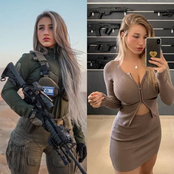 Hot Girls With And Without Their Uniforms