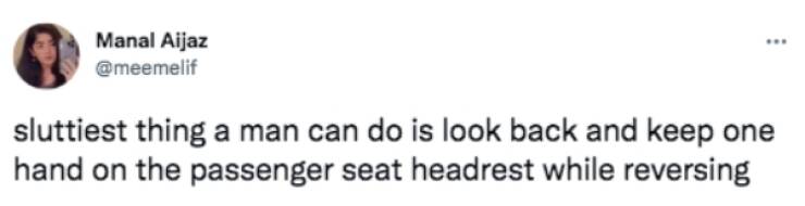 The Sluttiest Thing A Man Can Do…