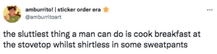 The Sluttiest Thing A Man Can Do…