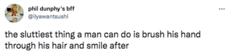 The Sluttiest Thing A Man Can Do…