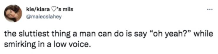 The Sluttiest Thing A Man Can Do…