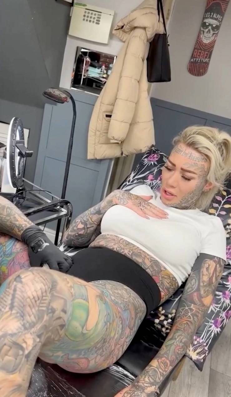 World’s Most Tattooed Vagina