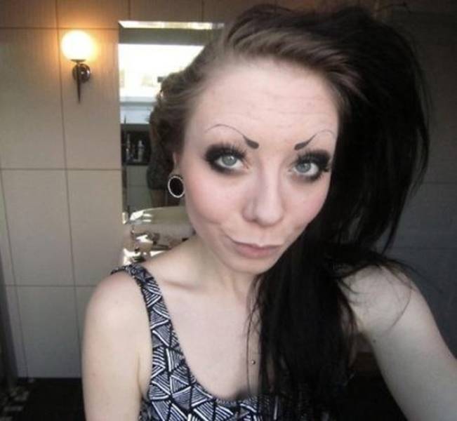 These Eyebrows Are Not The Way…