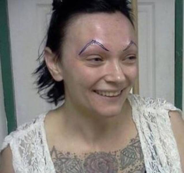 These Eyebrows Are Not The Way…