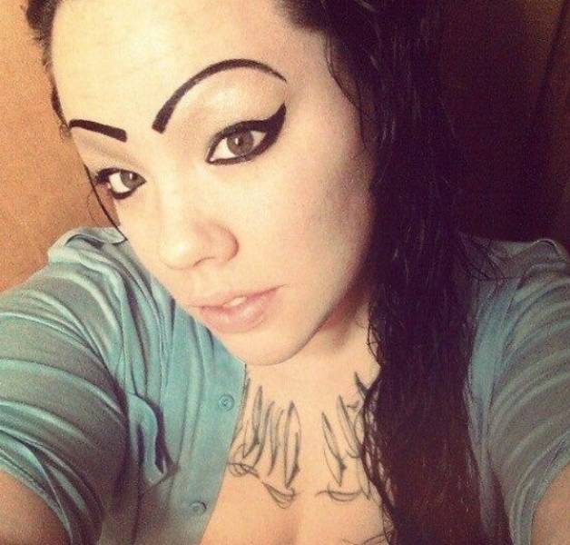 These Eyebrows Are Not The Way…