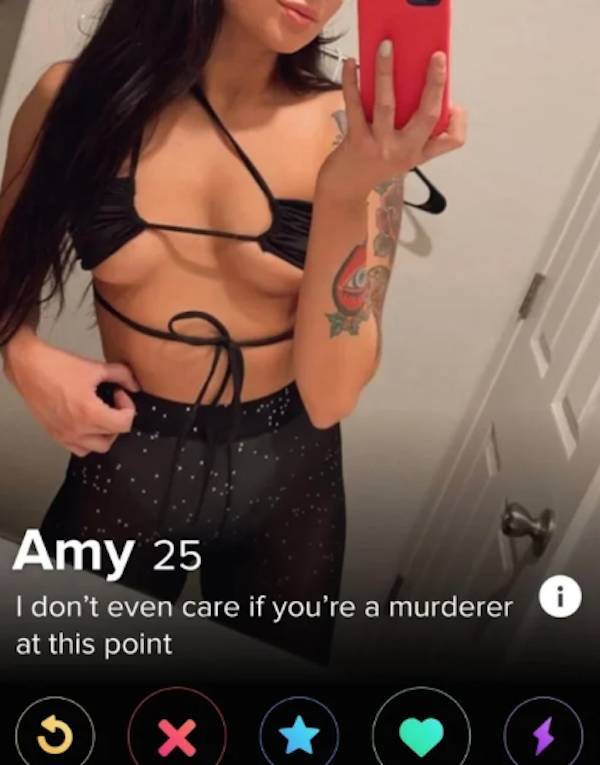 “Tinder” Knows Nothing Of Shame…