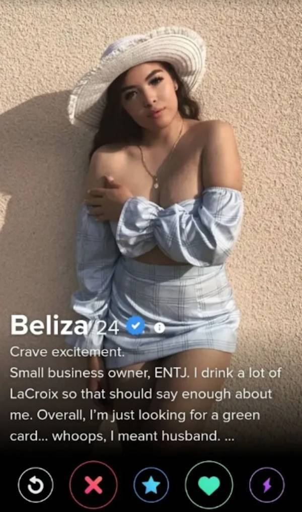 “Tinder” Knows Nothing Of Shame…