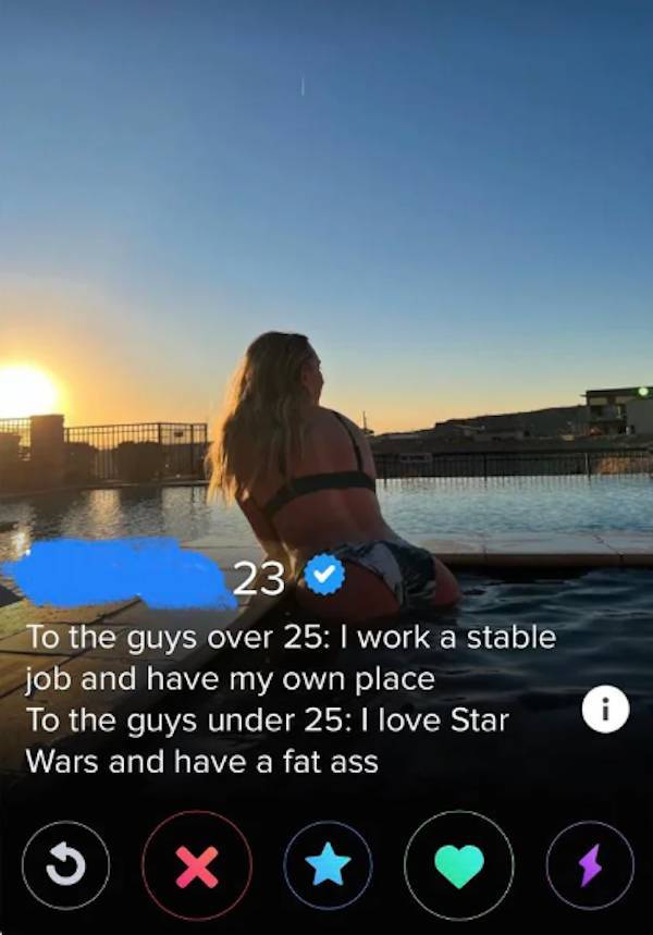 “Tinder” Knows Nothing Of Shame…