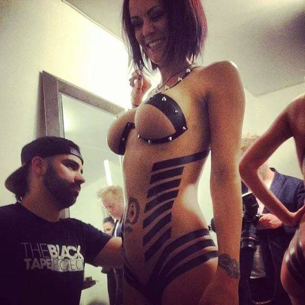Black Tape Is The Most Revealing Fashion Trend Ever!
