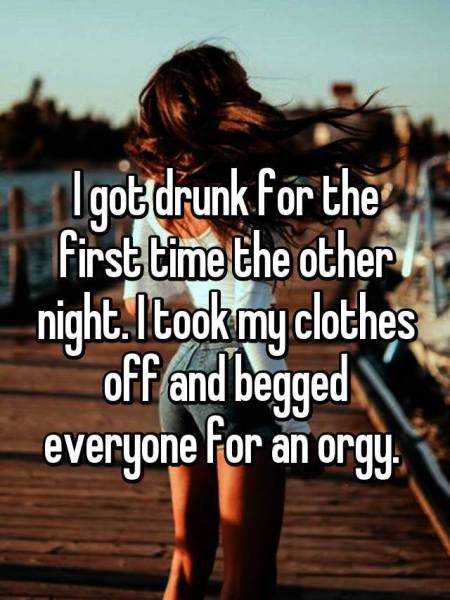 Sometimes Women Do Stupidest Things While Drunk