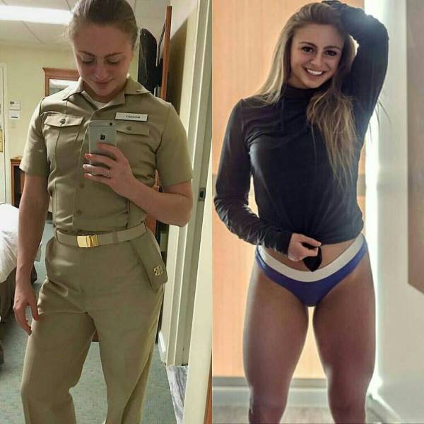 Uniform Ladies Don’t Always Wear Their Uniforms