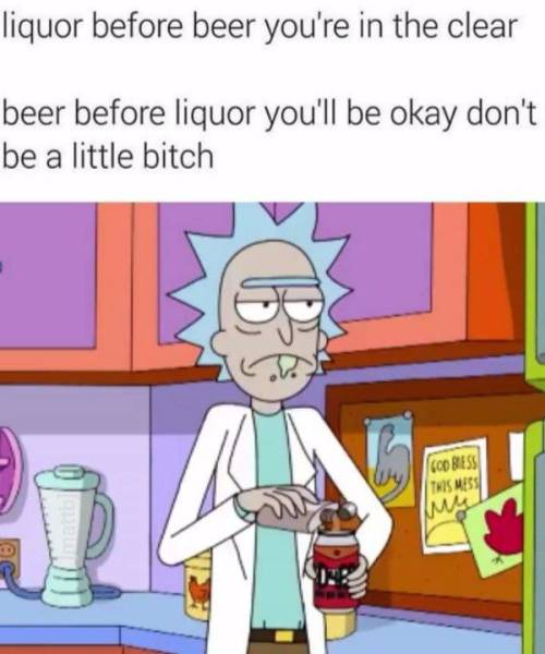 We All Know What Happens When You Get Drunk