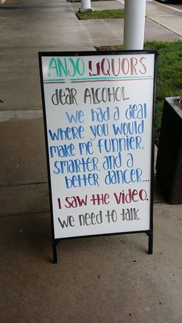 We All Know What Happens When You Get Drunk