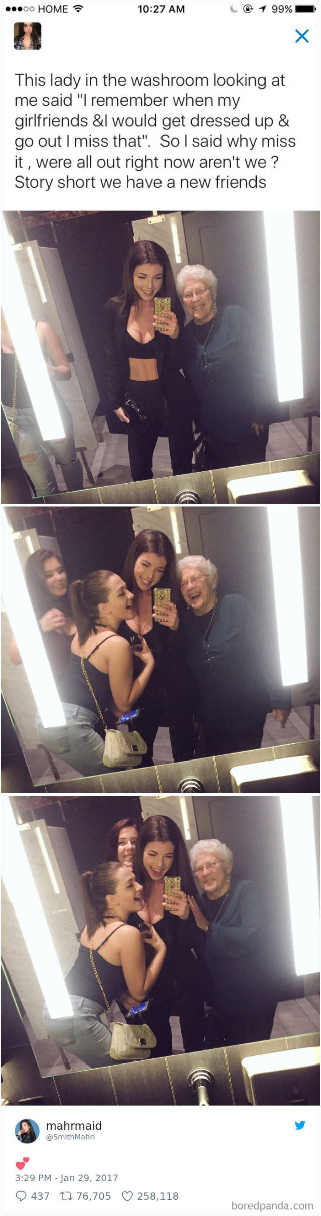 Women Are Always So Supportive Of Each Other!