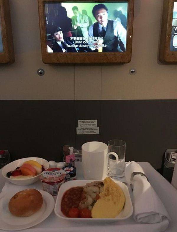 Flying First Class Is A Very Enjoyable Experience