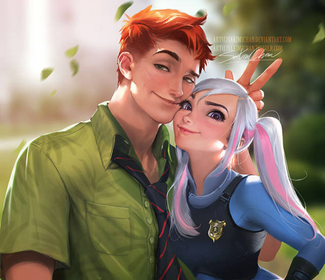 What If All Cartoon Characters Turned Into Humans