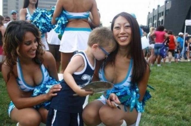Men Will Always Stare At Them...