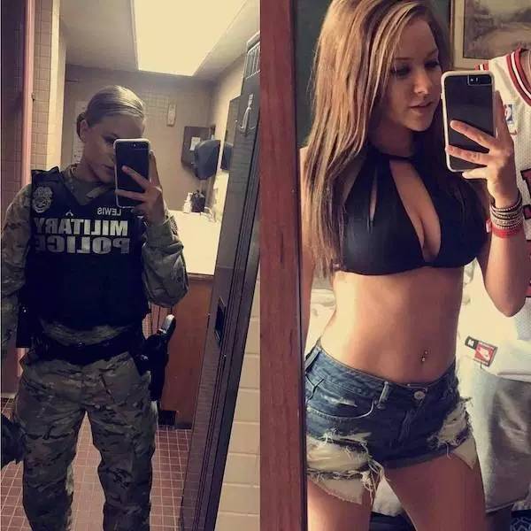 Uniform Ladies Don’t Always Wear Their Uniforms