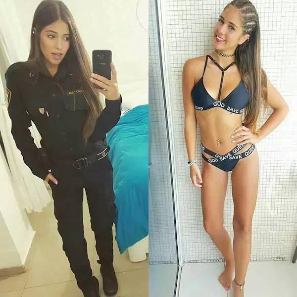 Uniform Ladies Don’t Always Wear Their Uniforms