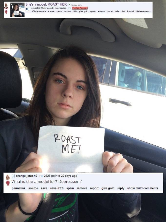 Ask To Get Roasted And Get Burned