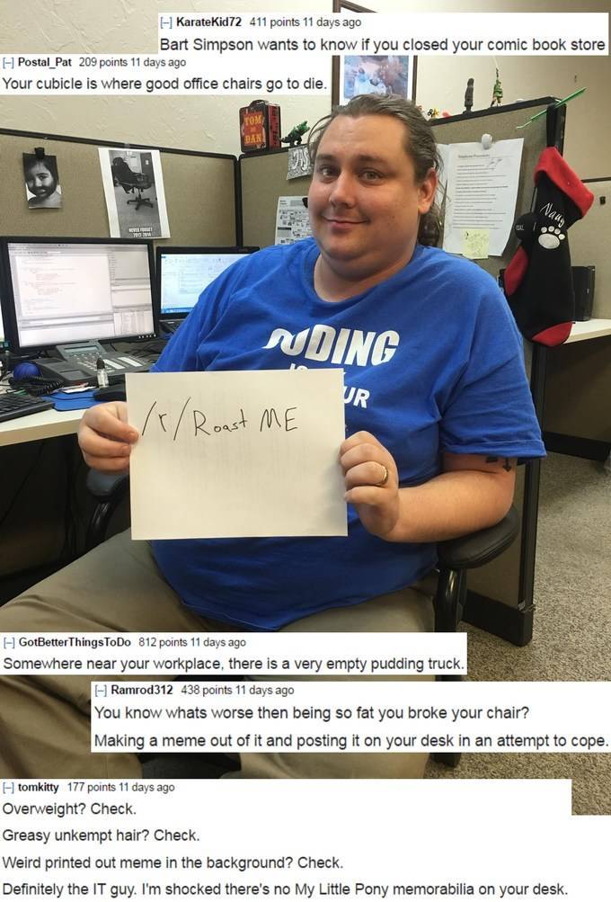 Ask To Get Roasted And Get Burned