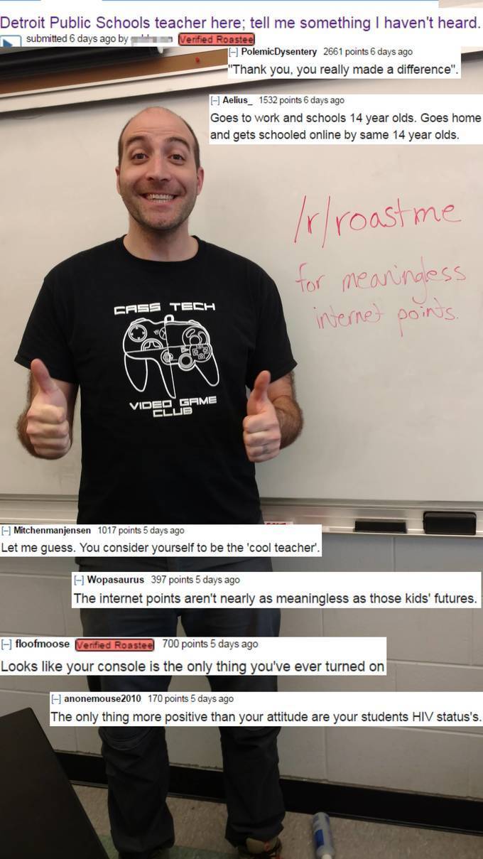 Ask To Get Roasted And Get Burned