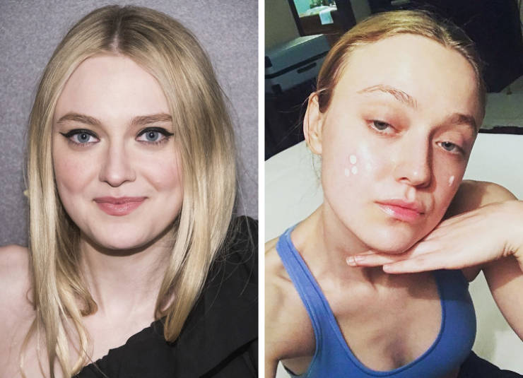 Female Celebs Who Don’t Hide What’s Under Their Makeup