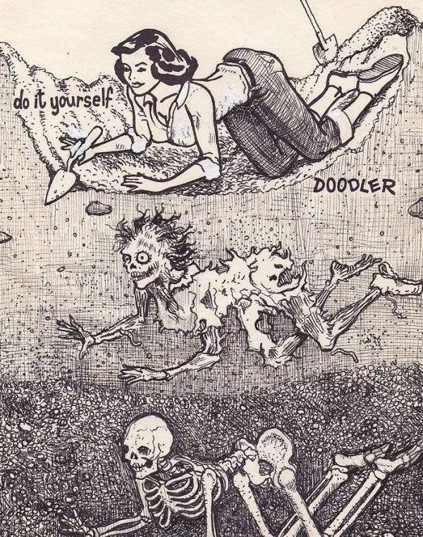 This Artist Is Never Afraid Of Doodle Challenges!