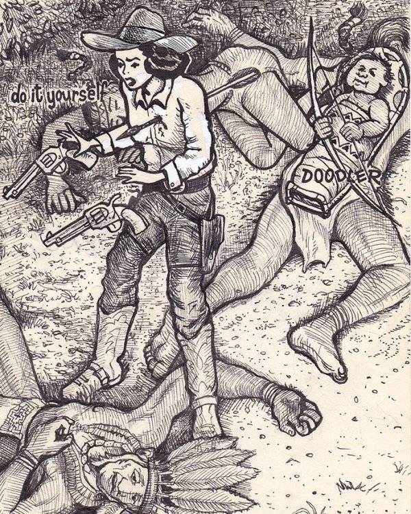 This Artist Is Never Afraid Of Doodle Challenges!